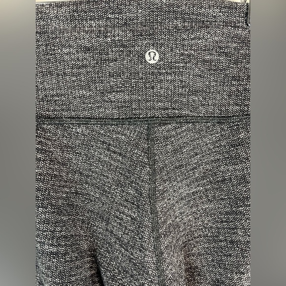 Lululemon gray wunder under leggings size 10 workout gym yoga athletic - Picture 5 of 6